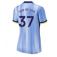 Maglie da calcio Tottenham Hotspur Micky van de Ven #37 Seconda Maglia Femminile 2024-25 Manica Corta